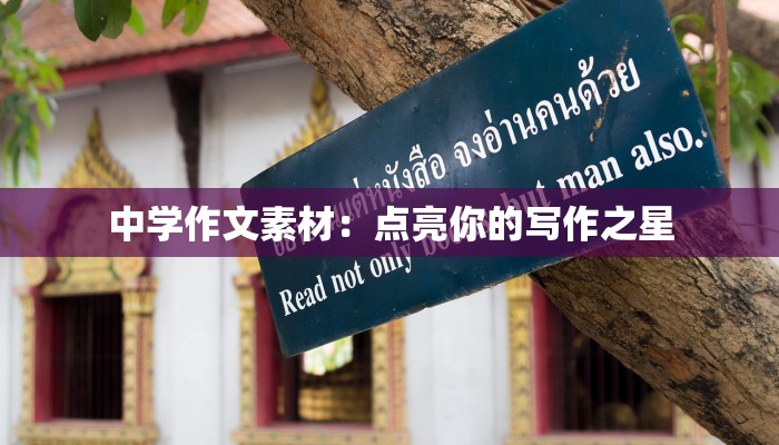 中学作文素材：点亮你的写作之星